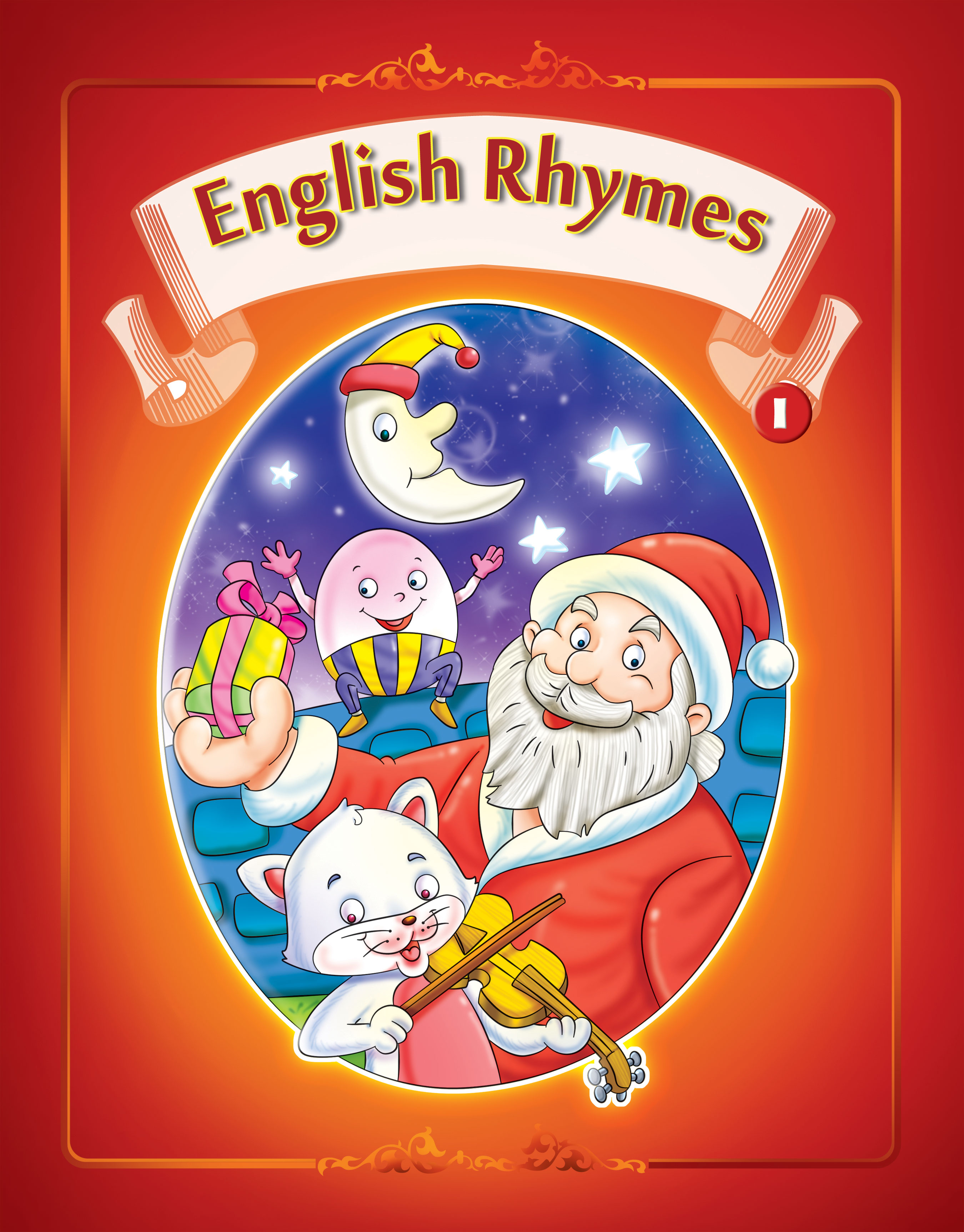 English Rhymes Colouring Books Part-1