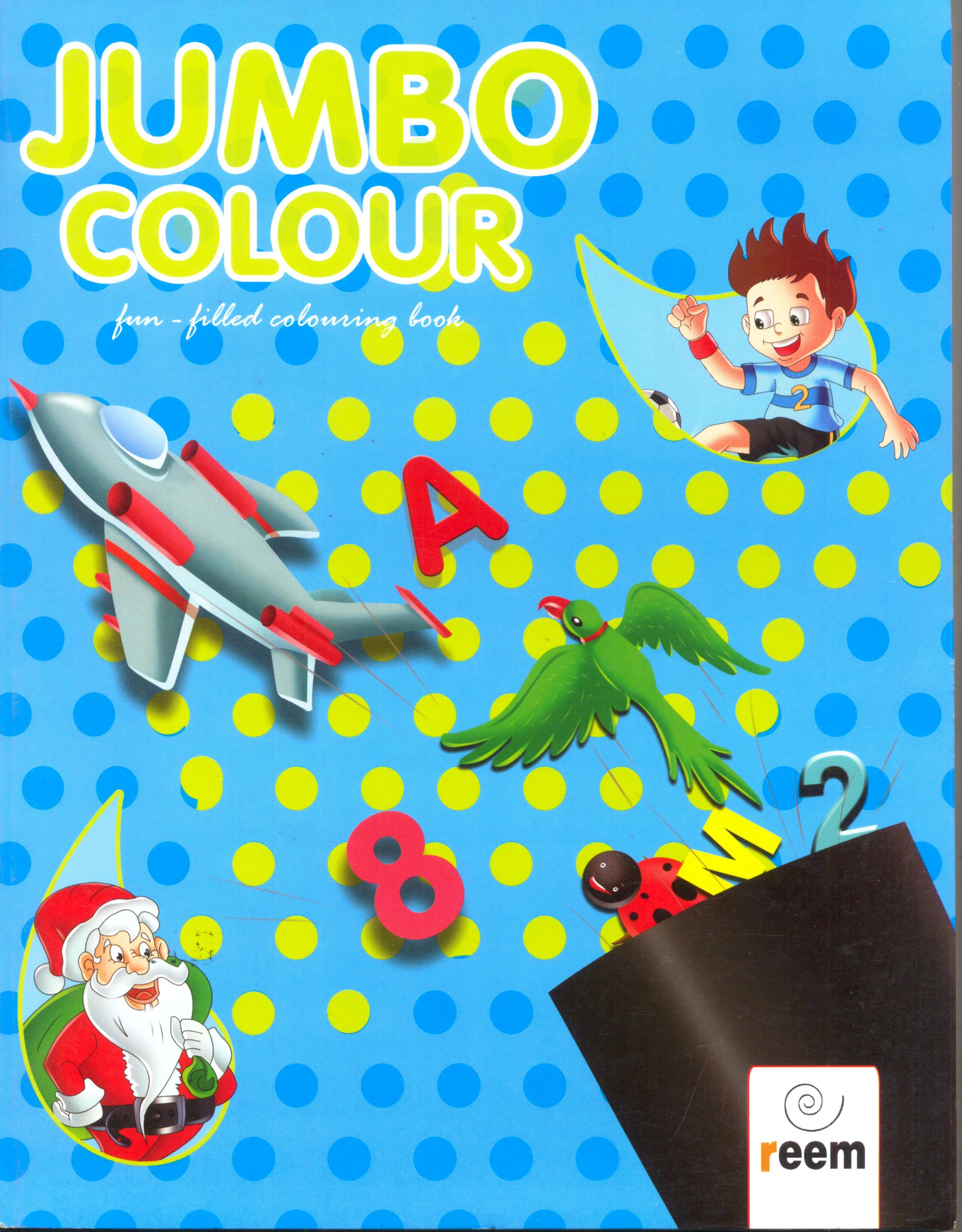 Jumbo Colour Fun Filled Coluring Book