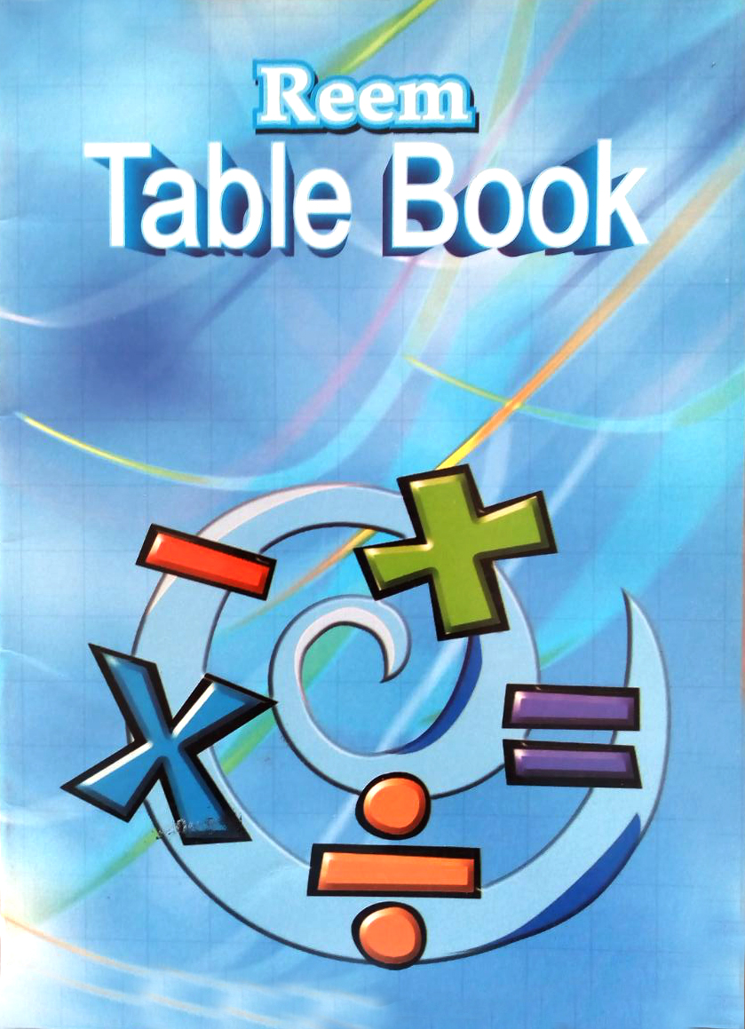 Reem Table Book (big Size)