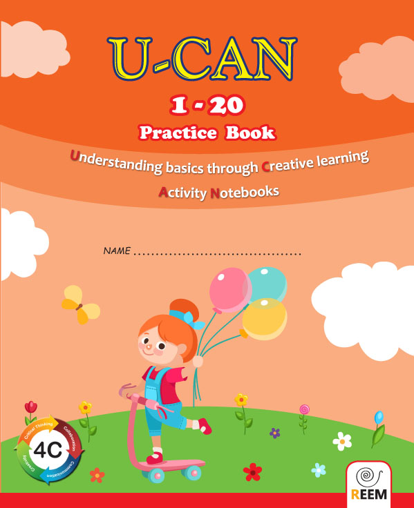 U-Can 1-20 Practice Book