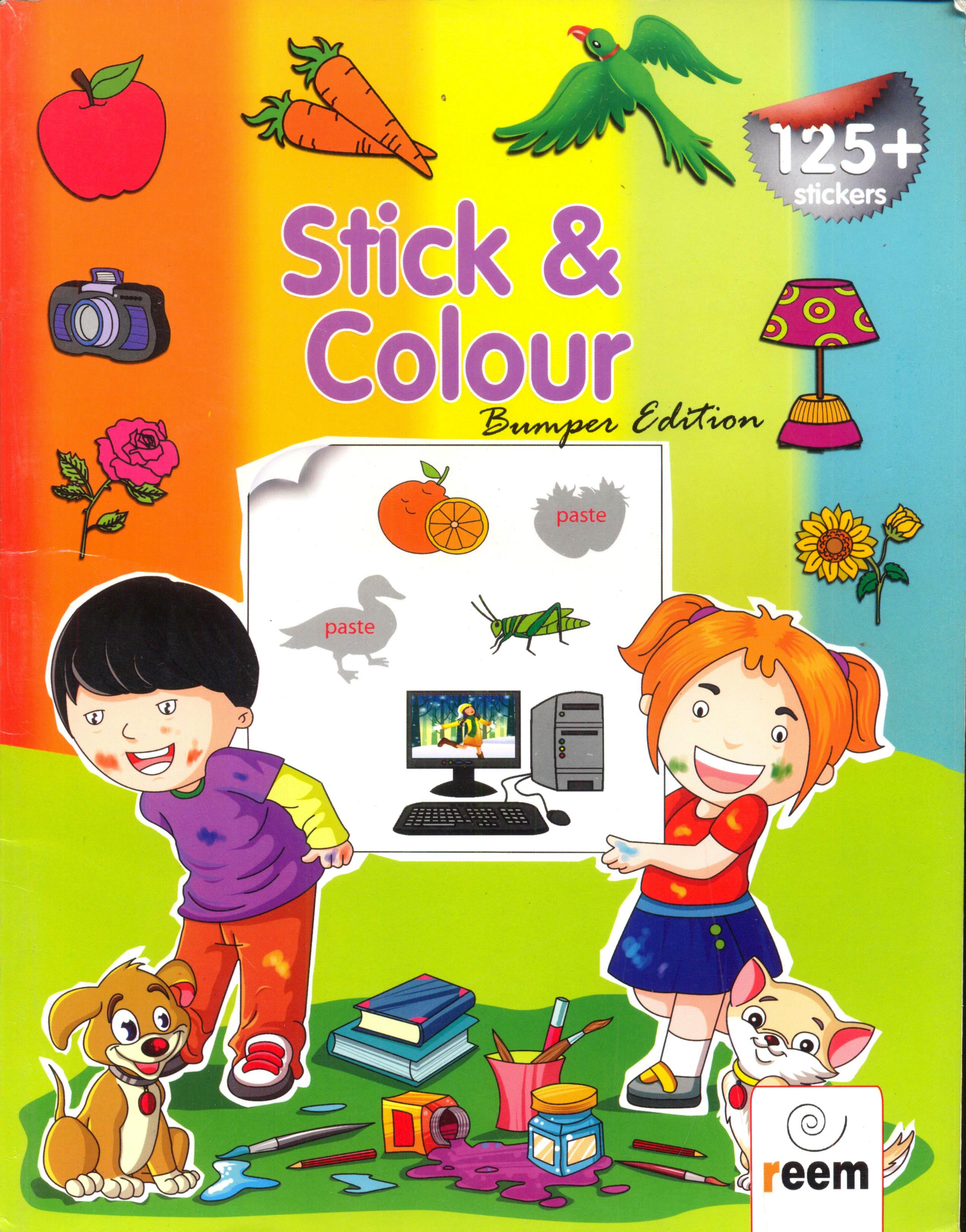 Stick N Colour Bumper Edition
